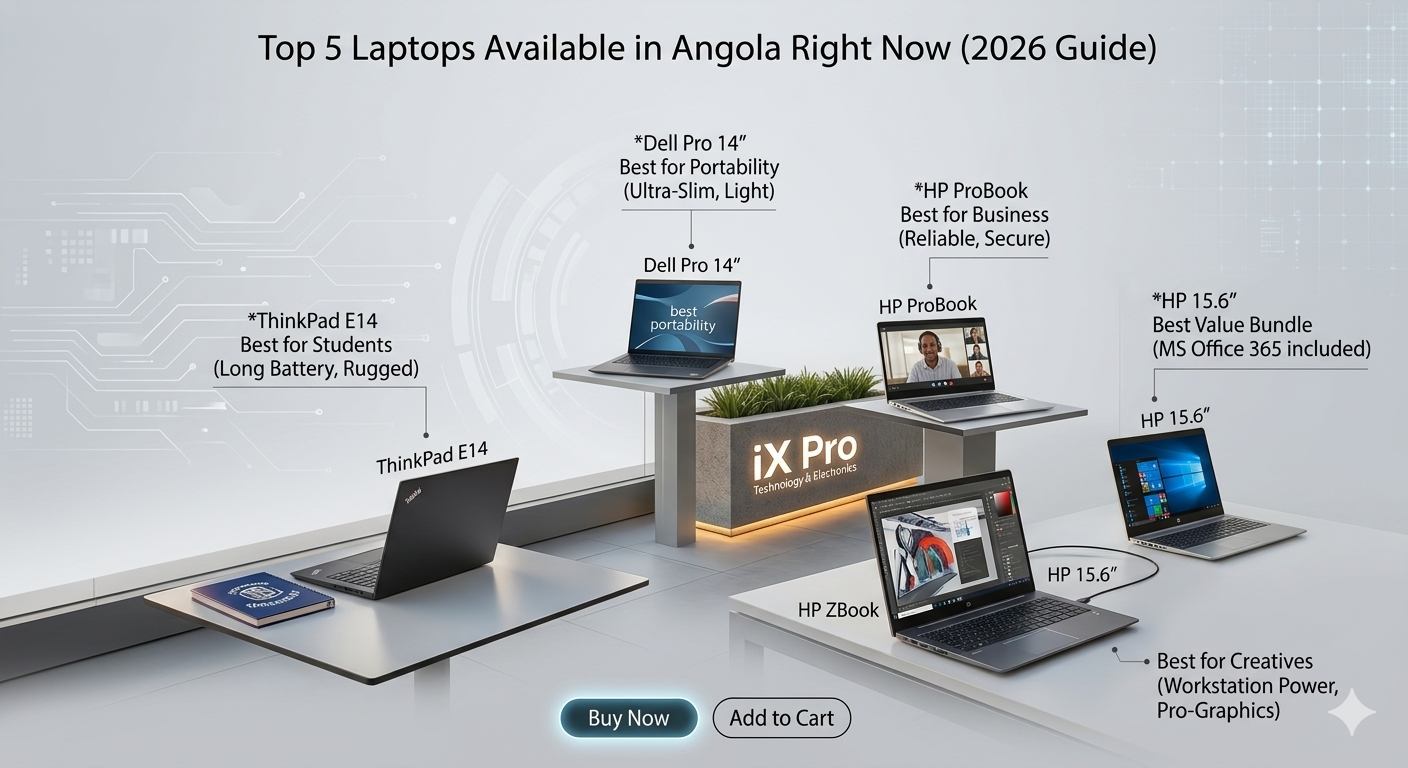Top 5 Laptops Available in Angola Right Now (2026 Guide)