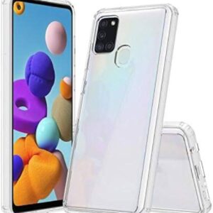 Capa silicone transparente samsung a21+