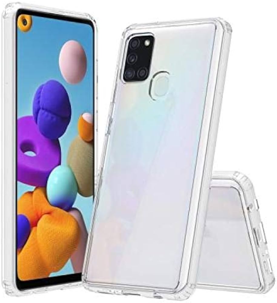 Capa silicone transparente samsung a21+