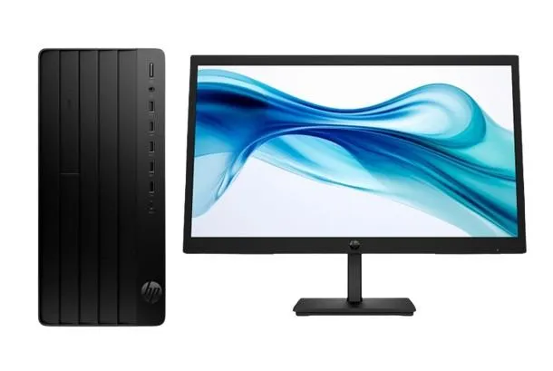 Pc Hp 290G9 Mt I3-14100 8Gb 512 Ssd W11P + 21.45"