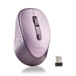 Mouse Ngs Dew Silent Wireless 2.4Ghz Lilás