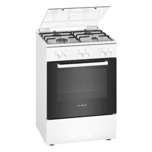 Gd fogao bosch 60cm gas/misto serie 2 forno electrico inox