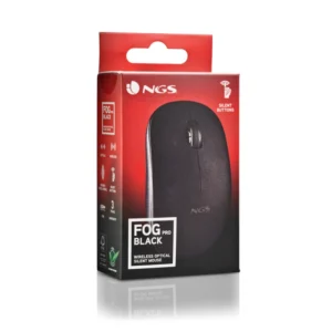 Mouse Ngs Fog Silent Wireless 2.4Ghz Preto