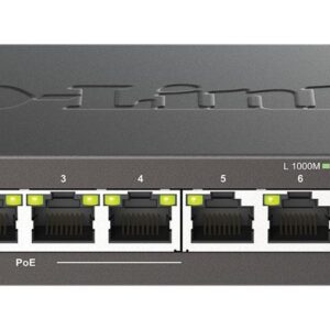 Gravador video dlink 8ch poe network interface