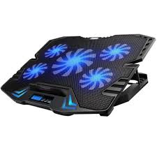 Base De Ventilação Ewent 5 Vent, 2 Usb, 5 Veloc
