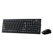 Teclado+Mouse Genius Wifi Km-8101 Preto