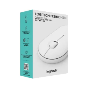 Mouse Logitech Wifi Pebble M350 Branco
