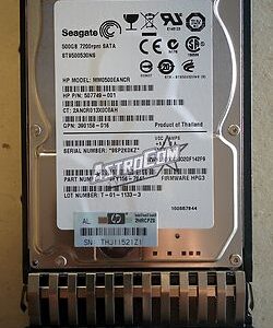 Hpe 500Gb 7.2K 3G Sp Mdl 2.5In Sata